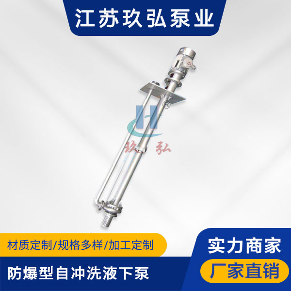 FY防爆型自衝洗不鏽鋼液下泵(圖1) FY防爆型自衝洗不鏽鋼液下泵(圖1)