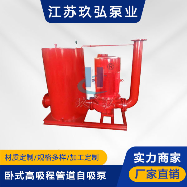 TGFB臥（wò）式高吸程管（guǎn）道自吸泵(圖1)