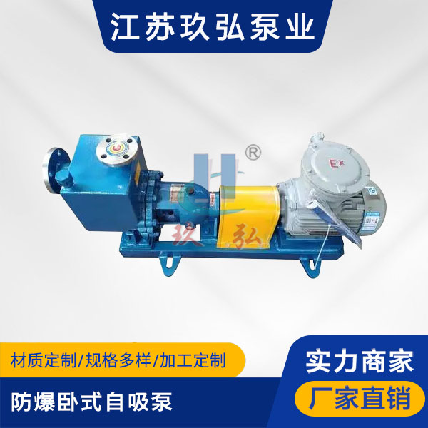 ZXB防爆臥式自（zì）吸泵(圖1)