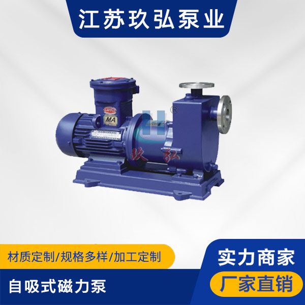 ZCQ型自吸式磁力泵(圖(tú)1) ZCQ型自吸式磁力泵(圖1)