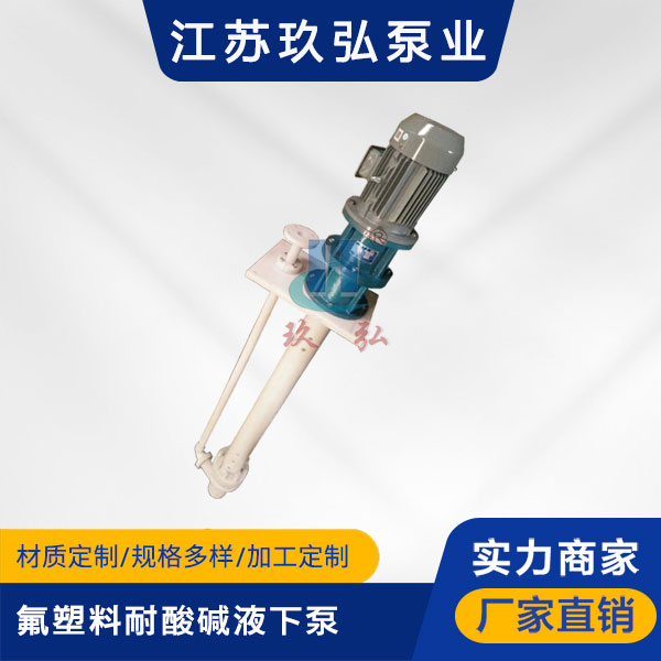 FYS-II氟塑料耐酸堿液下泵(圖1) FYS-II氟塑料耐酸堿液(yè)下泵(圖1)