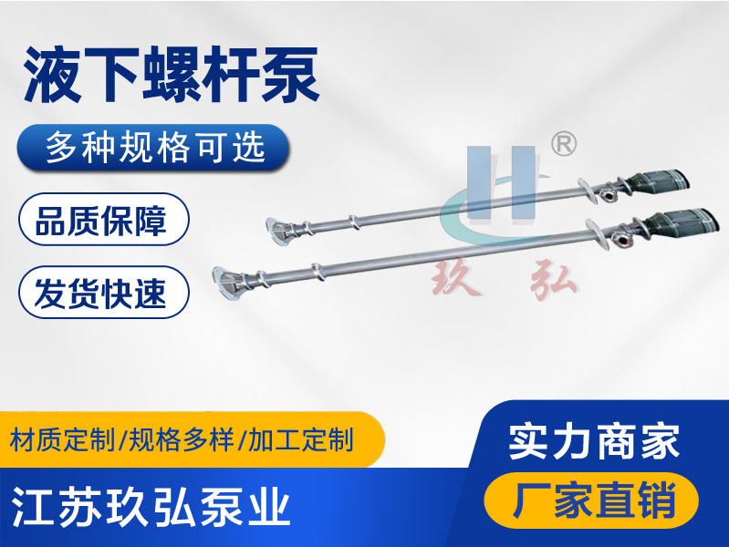 12.20出（chū）廠的液下螺杆泵(圖1)