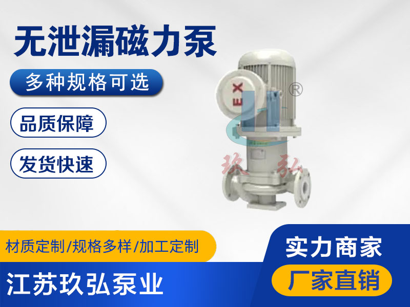 自吸式（shì）磁力泵的安裝（zhuāng）和使用(圖1)