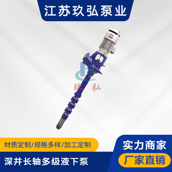 HLC深井長軸多級液下泵(圖1) HLC深井長軸多級液下泵(圖1)