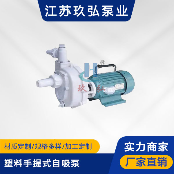 103塑料自（zì）吸泵-手提式自吸泵(圖1)