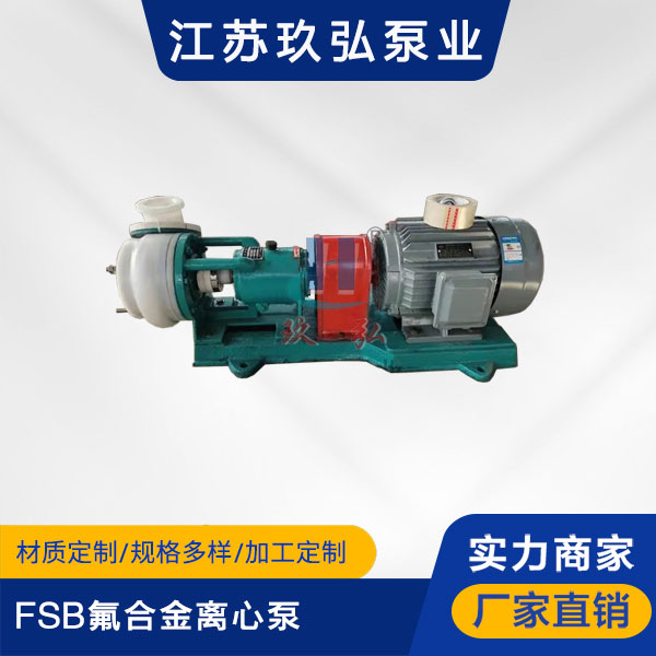 FSB氟合金離心泵(圖1)
